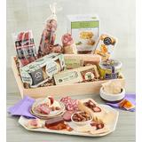 Deluxe Seasonal Flavors Charcuterie And Cheese, Family Item Food Gourmet Snacks Cheese, Gifts by Harry & David