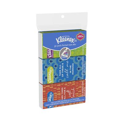 Kimberly-Clark 11976 Kleenex 3 ply Facial Tissues - Packet, White