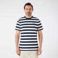 Musto Men's Classic Striped Short-sleeve T-shirt Navy S
