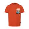 Napapijri T-Shirt Herren orange, M