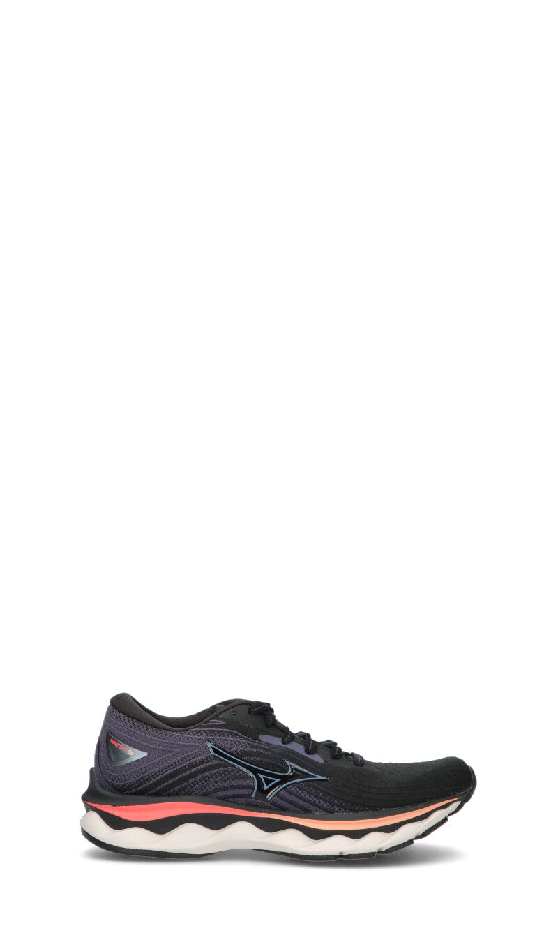 MIZUNO - WAVE SKY WOS Scarpa running donna nera/viola