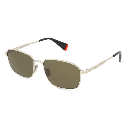 Kenzo KZ40184U Herren-Sonnenbrille Vollrand Eckig Metall-Gestell, rot