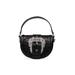 Baroque-buckle Crocodile-effect Tote Bag