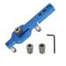 Andoer High-Quality Aluminum Punching Tool Set for DIY Woodworking 3 in 1 Drilling Locator Kit