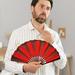 Kayannuo Valentines Day Clearance Luminous Fan Folding Fan Festival Accessories Dance Fan Folding Hand Fan LED Hand Fan Silk Fan Dance Handheld Fan Handheld Fan Chinese Giant Wedding