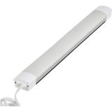 Good Earth Lighting 18-Inch Under Cabinet Light - LED Light Bar - Linkable Outlet - Under Counter Lighting - Damp Location - 1500 Lumens - 4000K - 50 000 Hour Rated Lamp Life - IP20 - White Finish