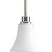 7.125 inch Height Pendants Light 1 Light Line Voltage-Brushed Nickel Finish-Etched Glass Color Bailey Street Home 70-Bel-808226