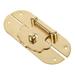 Vintage Box Hasp Lock: Cabinet Latches Hasp Pad Lock Plate for Wooden Jewelry Case Suitcase Golden