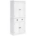 72" Freestanding Kitchen Pantry Cabinet, Tall Storage Cabinet with 2 Door Cupboards, 2 Drawers and Adjustable Shelves