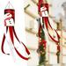 Christmas Tree Ornaments Christmas Decorations Christmas Wind Tunnel Flag Yard Garden Outdoor Decoration Wind Bell Wind Bag Hanging Flag Hanging Piece