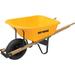 The Ames Companies Inc RP6FF25 True Temper Wheelbarrow with Poly Tray and Never Flat Tire 6 Cubic Foot