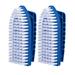 2pcs Heavy Duty Scrub Brush Handheld Cleaning for Swimming Pool