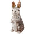 Garden Rabbit Statue Outdoor Decor Fall Decor Rabbit Garden Art Outdoor Garden Decor