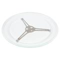Microwave Turntable 1 Set Microwave Oven Glass Turntable Oven Tray Replacement with Support Stand