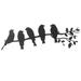 Home Decor Birds Hanging Decor Bird Hanging Adorn Birds Adorn Bird Decorative Logo Metal Galvanized Iron