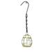 solacol Outdoor Birdcage Bird Feeder Spring Hanging Bird Feeder Garden Yard Feeder