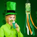 Shldybc Welcome St Patricks Day Decorative Garden Flag Shakes Your Shamrocks St Patricks Day Garden Flag 40 Inch Double Sided Outside Clovers Floral Yard Outdoor Flag on Clearance