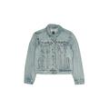 Gap Denim Jacket: Blue Acid Wash Print Jackets & Outerwear - Kids Girl's Size X-Large