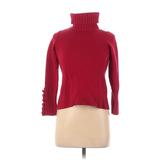 Banana Republic Turtleneck Sweater: Red Tops - Women's Size Medium