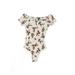 rue21 Bodysuit: Ivory Tops - Women's Size X-Small