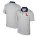 Men's Colosseum Gray Ole Miss Rebels Tuck Striped Polo