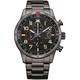 Chronograph CITIZEN "CA0797-84E" Armbanduhren grau Herren Solaruhren