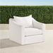 Portico Upholstered Swivel Lounge Chair - Vista Boucle Alabaster - Frontgate