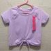 Lilly Pulitzer Shirts & Tops | Lilly Pulitzer Luxletic Girl's Mini Kieran Active Tee In Purple Iris Small 4-5 | Color: Purple | Size: Sg