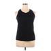 Nike Active Tank Top: Black Activewear - Women's Size X-Large