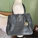 Dooney & Bourke Bags | Dooney & Bourke Large Black Pebbled Leather Tote Bag | Color: Black/Red | Size: Os