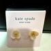 Kate Spade Jewelry | Kate Spade New York Women's Pink Pearl Shell Back Flowlove Heart Earrings - S925 | Color: White | Size: Os