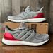 Adidas Shoes | Adidas Ultraboost 1.0 Grey Scarlet Red Men’s Size Shoes Hr0062 | Color: Red/Silver | Size: Various