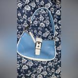 Coach Bags | Leather Coach Coach Hampton Mini Bags & Handbags For Women | Color: Blue/White | Size: Os