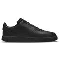 Nike Shoes | Nike Court Vision Low Premium Men's Athletic Casual Shoes Sneakers Triple Black | Color: Black | Size: Various