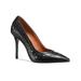 Coach Shoes | Coach Black Leather Prairie Rivet Waverly Pumps | Color: Black | Size: 10