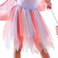 Ginger Ray Mädchen-Schmetterlings-Tutu mit rotem, rosa und lila Tüll für Geburtstage und Kostümpartys. Alter: 5–7 Jahre