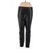 Simply Vera Vera Wang Faux Leather Pants - High Rise: Black Bottoms - Women's Size X-Large