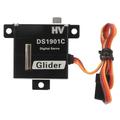 Digital Steering Servo, High Efficiency High Torsion Metal Gear Servo DS1901C Easy To Install for RC Helicopters