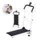 Professional Treadmill Electric Folding Treadmill with LCD Display and Pad Holder, Compact Running Jogging Machine Office Desk Treadmill