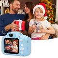 Kinder Kamera Selfie Fotoapparat Kinder,2,0 Zoll Bildschirm Dual Lens 32G Card 1080P HD 20MP KinderKamera für 3 bis 12 Jahre Alter Jungen und Mädchen Spielzeug(Blau1)