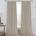 Latitude Run® Jarmell Solid Color Linen Semi-Sheer Tab Top Curtain Panels Polyester | 108 H x 52 W in | Wayfair A17664DC1266441E91B86176A45CA6FE