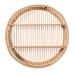 Bayou Breeze Berlare 2 Piece Circle Rattan Accent Shelf in Brown | 4.5 H x 19.75 W in | Wayfair FE5F9A34DC3C43E2891EFA706CAB1D80