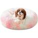 Tucker Murphy Pet™ Fur Dog Bed & Cat Bed, Original Calming Dog Bed For Small Medium Large Pets | 8 H x 20 W x 20 D in | Wayfair