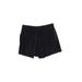 Rebecca Minkoff Shorts: Black Solid Bottoms - Women's Size 0 - Dark Wash