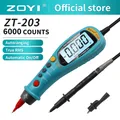 ZOYI-Multimètre numérique ZT203 type stylo compteur 6000 points avec tension AC/DC sans contact