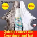 Cubicseven-Nettoyant mousse pour chaussures blanches spray nettoyant blanchissant imperméable