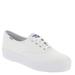 Keds The Platform Canvas - Womens 7.5 White Oxford Medium