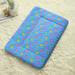 Herrnalise Reversible Plush Pet Mat Ultra Soft Dog Cat Crate Mat Sleeping Cushion Pad for Medium Small Dogs Machine Washable Portable and Soft Pet Bed Mat L-24 xW-20