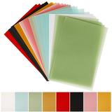 AntiGuyue 50 Sheet Colorful Vegetable Parchment Colorful Tracing Paper Transfer Paper Parchment Paper