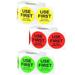 3 Rolls Storage Stickers Use by Labels for Food Emblems Restaurant First Organizer